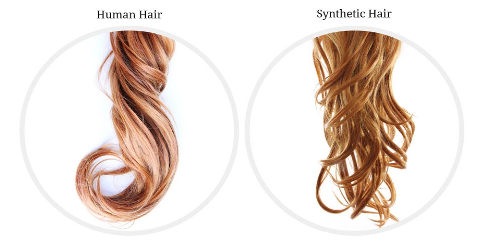 Difference between Synthetic and Real Hair Wig